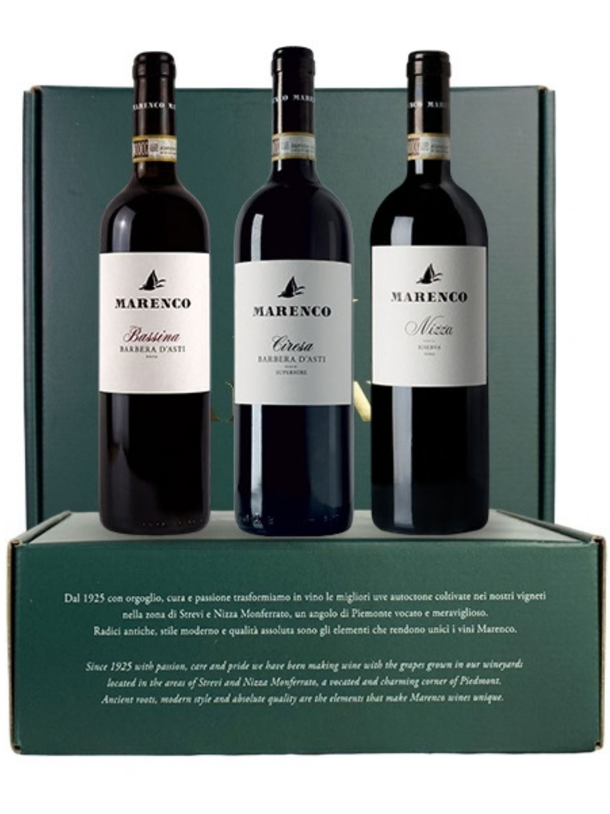 Il Nizza e la Barbera, confezione da 3 bottiglie