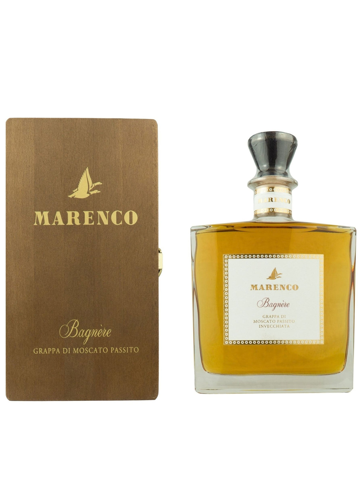 Grappa Bagnère con cassetta in legno